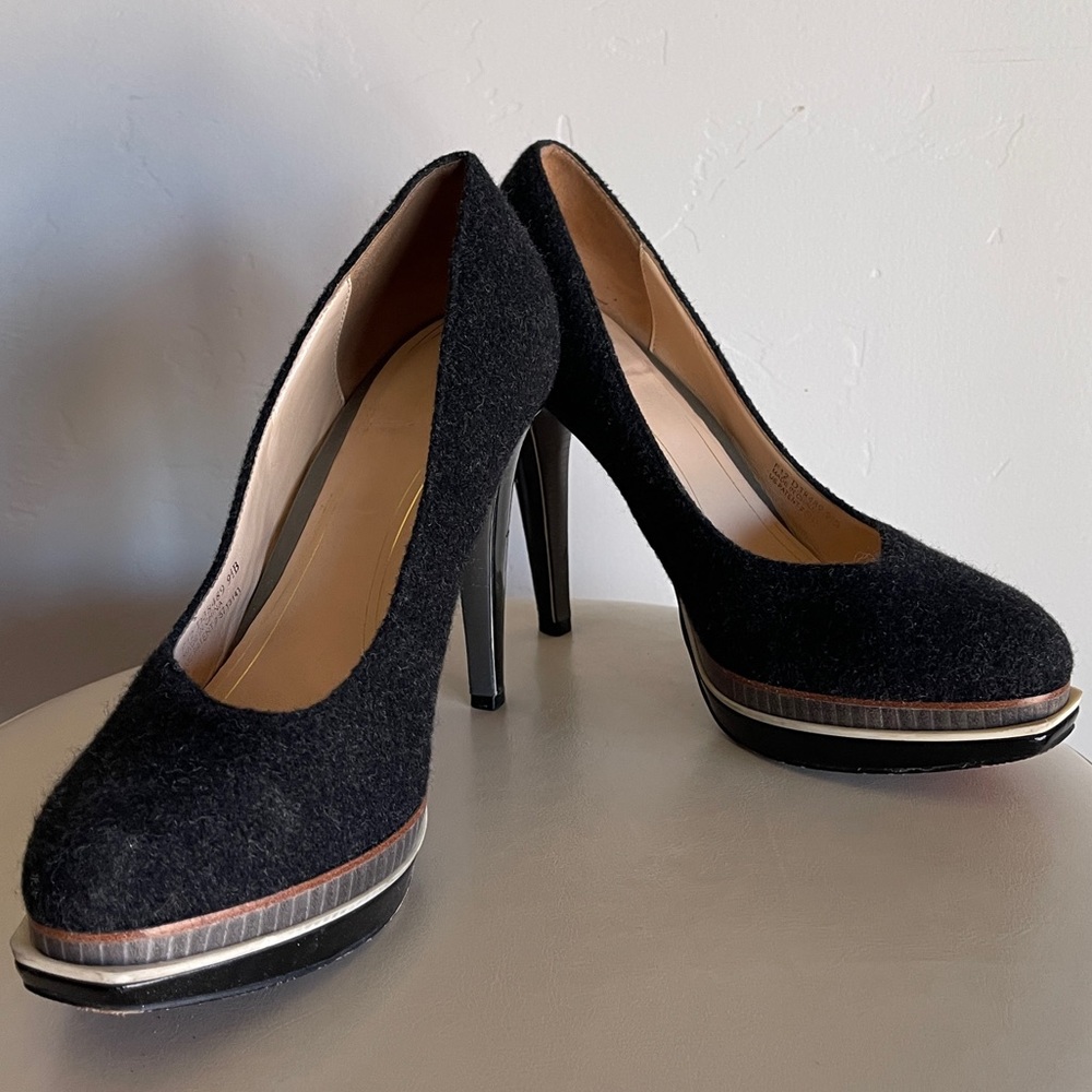 Cole Haan x Nike Air Grey Wool Pumps